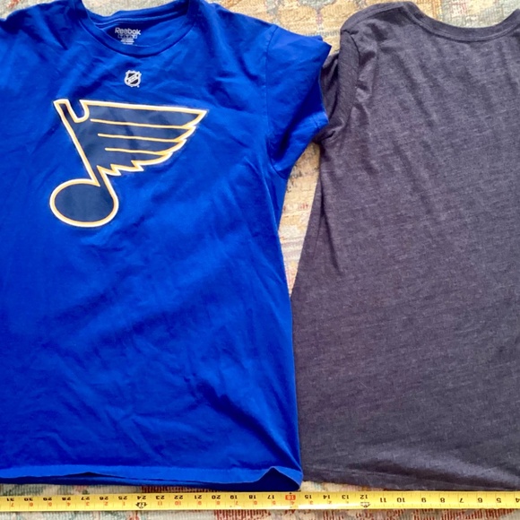 2 TJ OSHIE T-shirt’s Bundle NHL St. Louis Blues - Picture 4 of 8